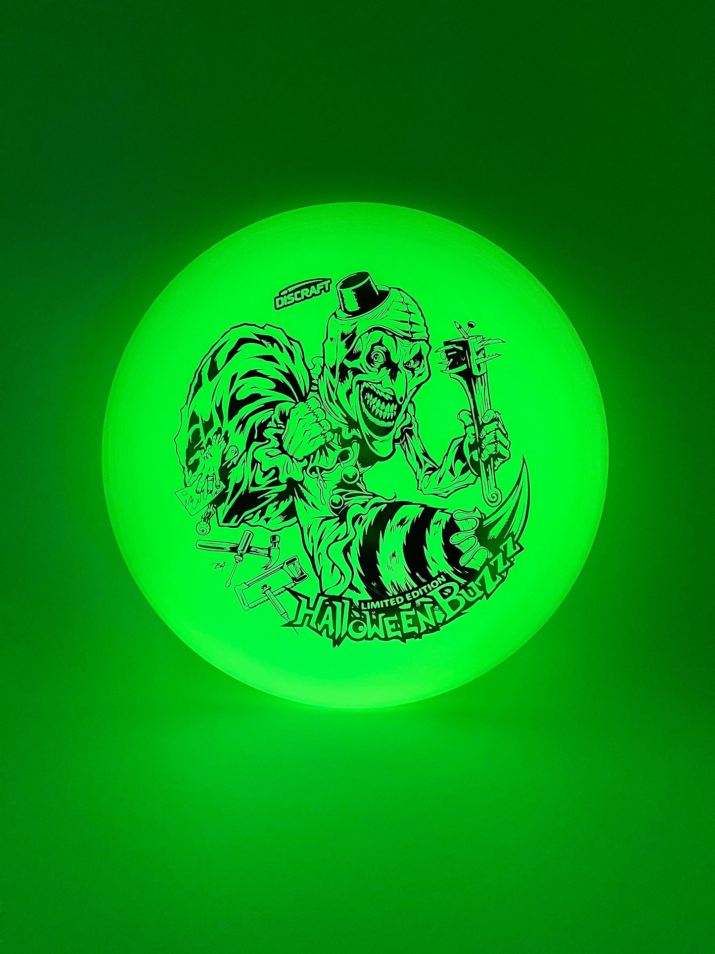 Discraft Halloween 2025 Mega Glow Buzzz