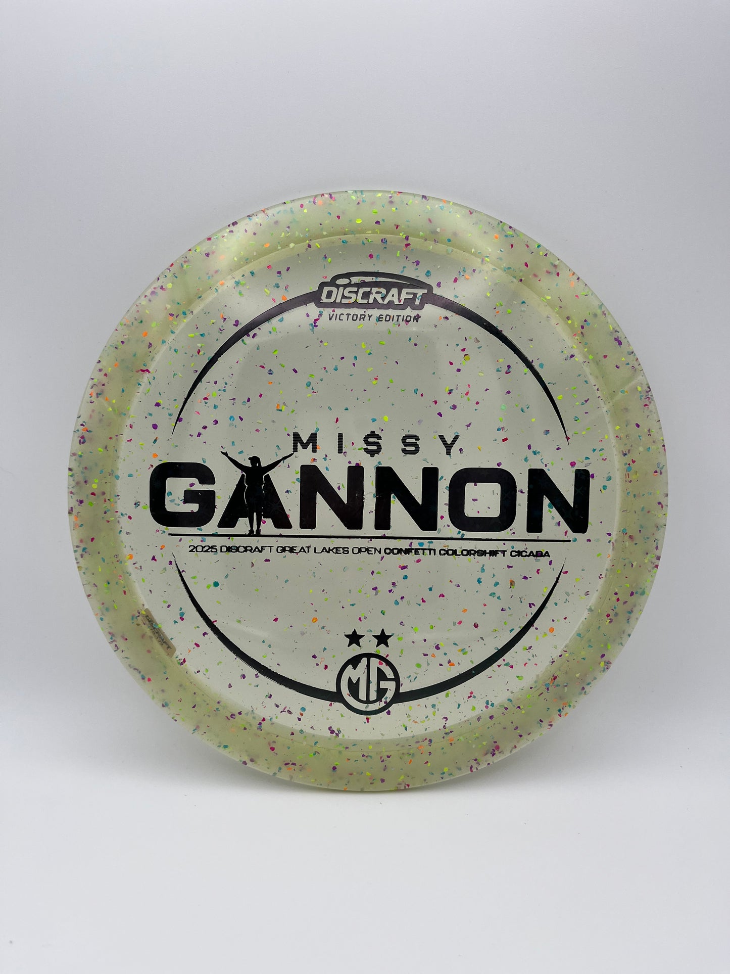 Discraft Missy Gannon Victory Edition Z Color Shift Confetti Cicada