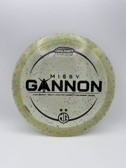 Discraft Missy Gannon Victory Edition Z Color Shift Confetti Cicada