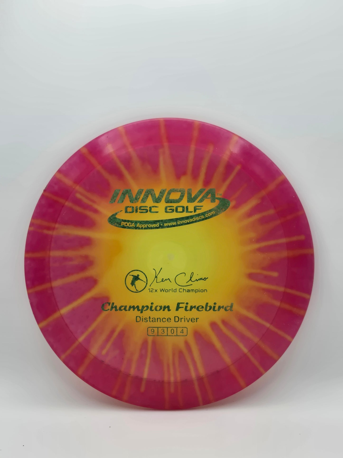 Innova Firebird Champion dye Ken Climo 12x USED