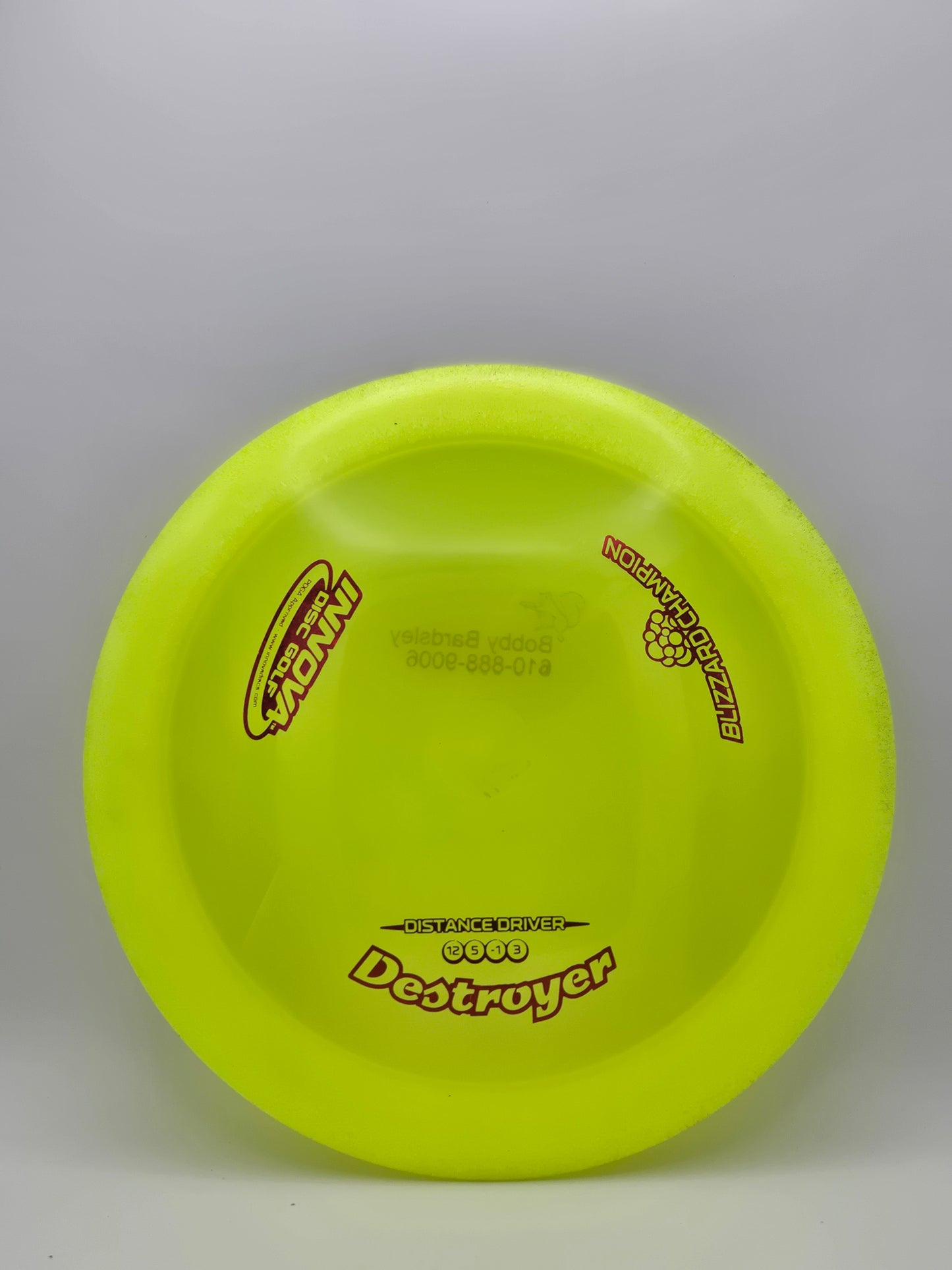 Innova Destroyer Blizzard Champion USED